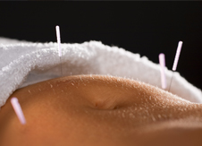 Abdominal acupuncture is used in many treatments for supporting IVF